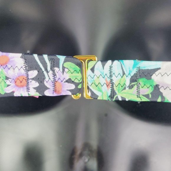 Victoria's Secret Floral Lace-up Two Piece Bikini - Picture 10 of 13